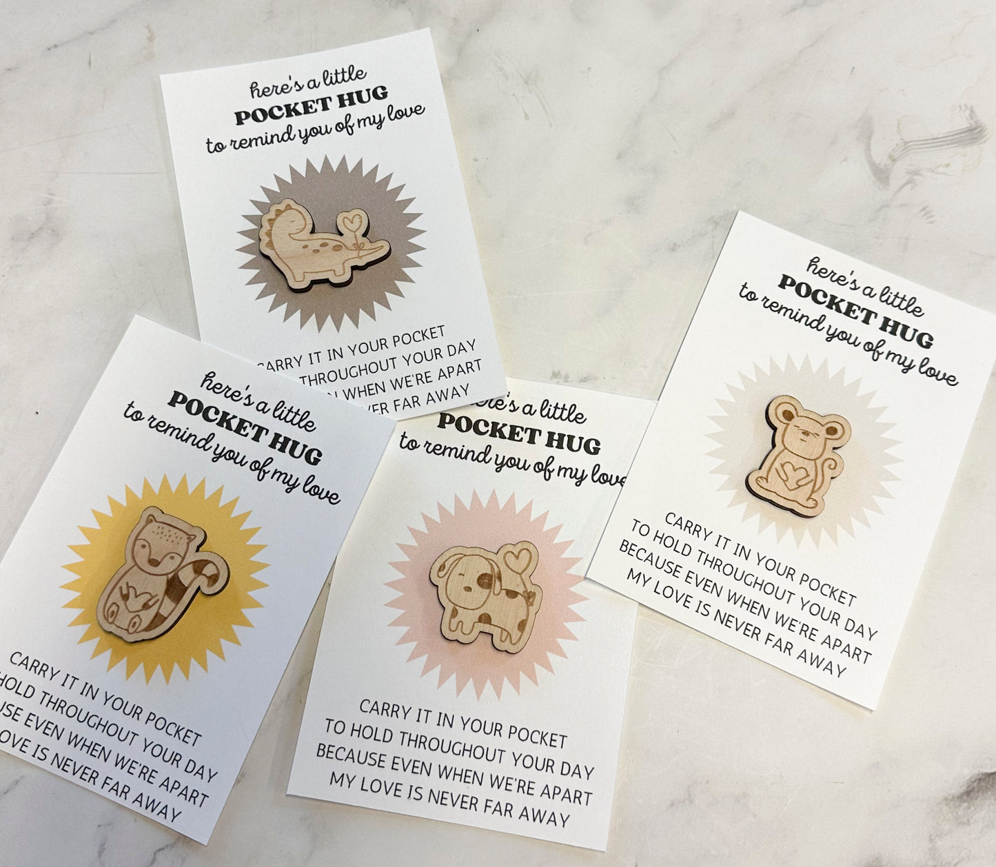 Pocket Hug - Great for Back to School!!!