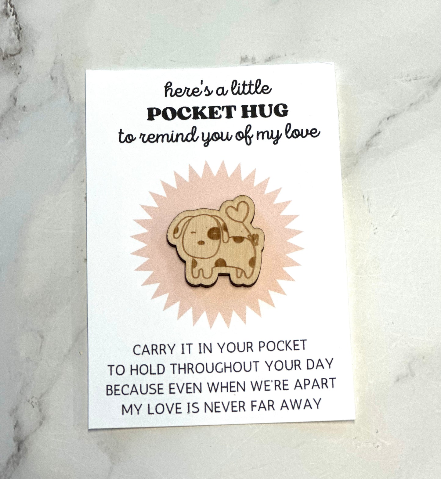 Pocket Hug - Great for Back to School!!!