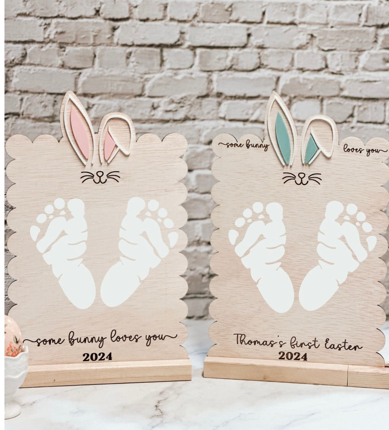 Easter Footprint Keepsake