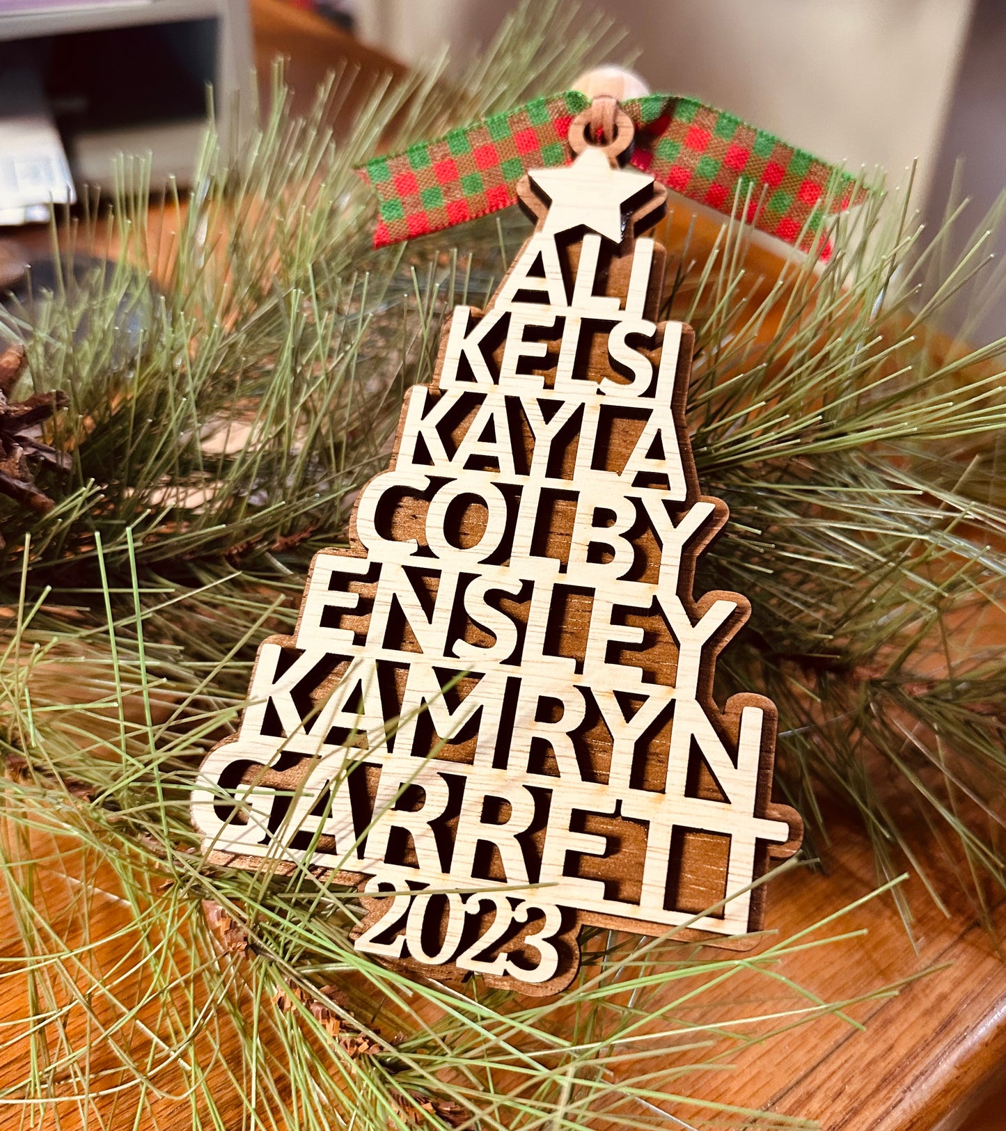 Personalized Name Ornament