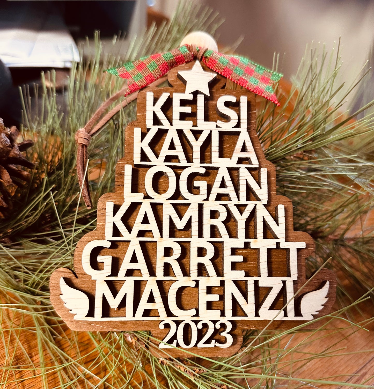 Personalized Name Ornament