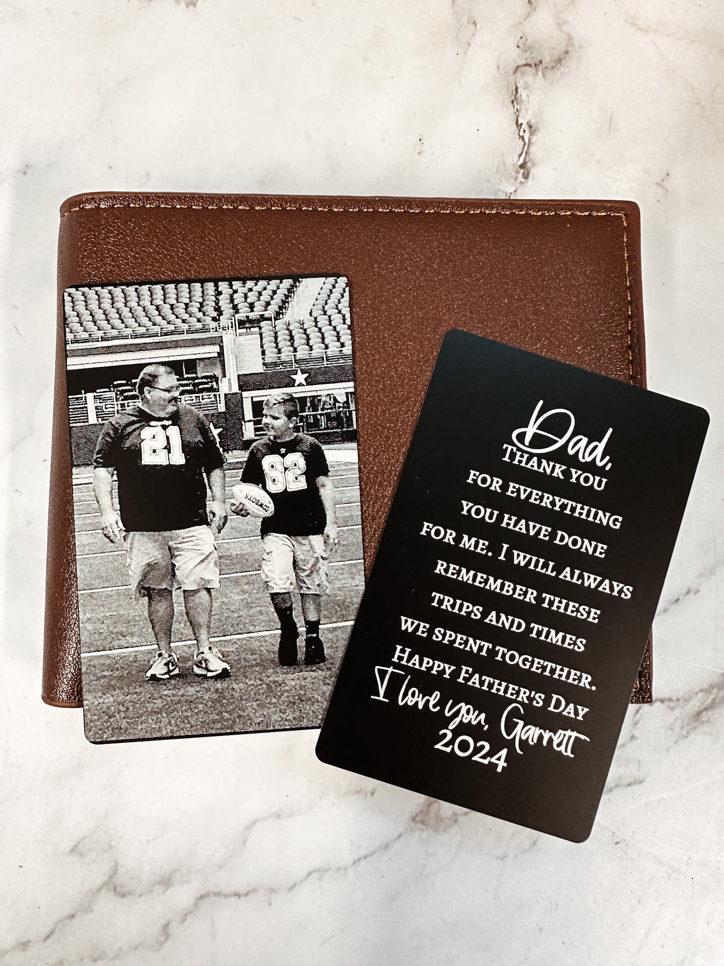 Aluminum Wallet Card - Great Father's Day gift